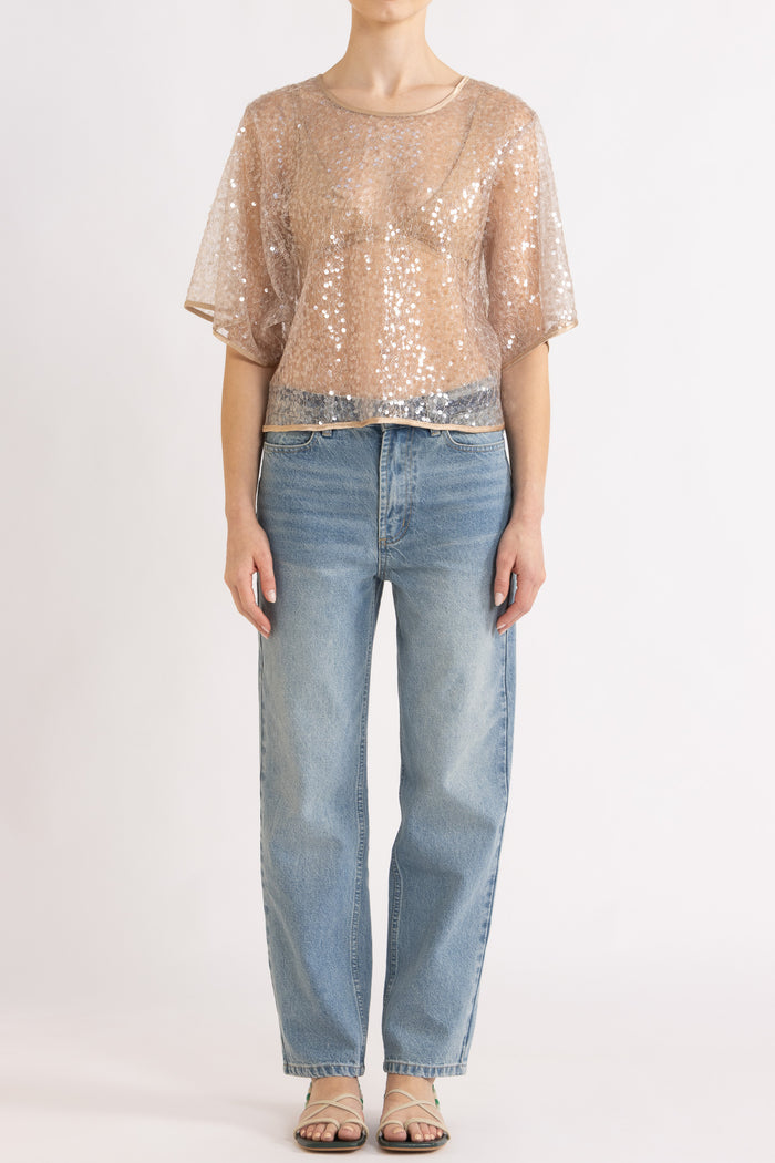 Skyler Sequin Top