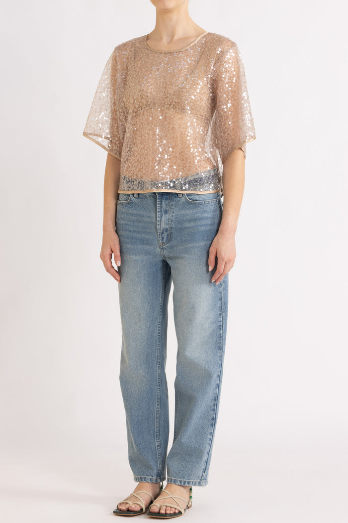 Skyler Sequin Top