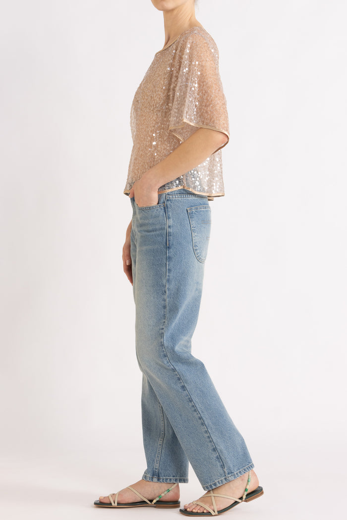 Skyler Sequin Top