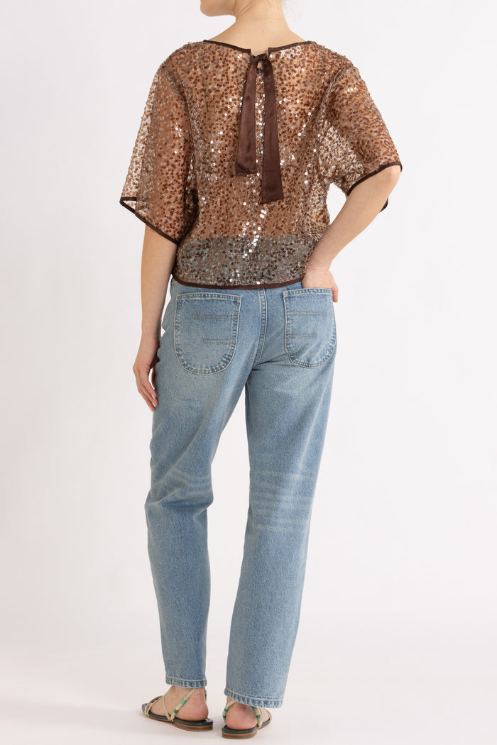 Skyler Sequin Top