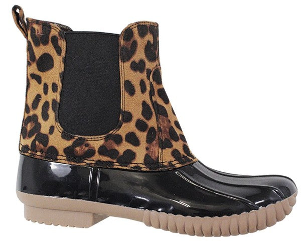 Slip on duck boots