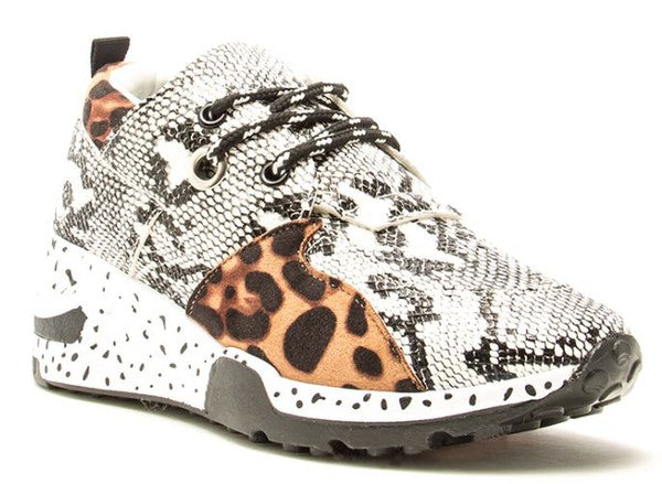 snake/leop shoes