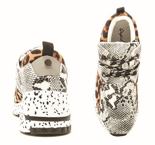 snake/leop shoes