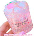 Snowy Peach Ice Tea