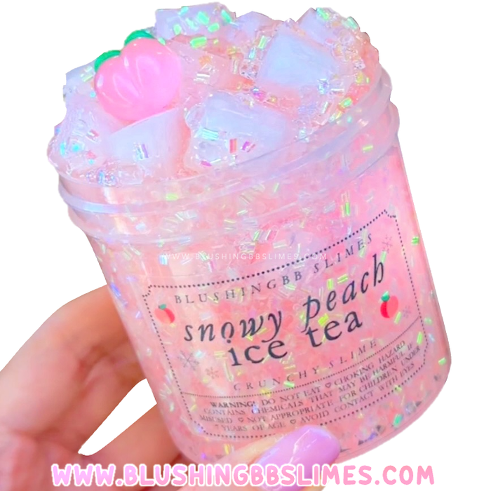 Snowy Peach Ice Tea