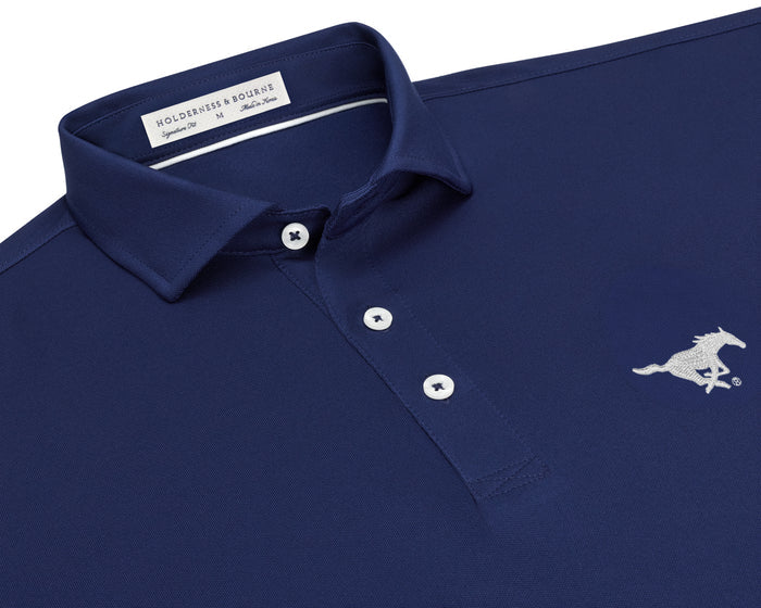 Southern Methodist University Macdonald Shirt: Navy