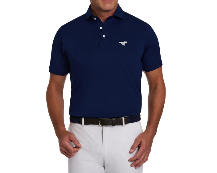 Southern Methodist University Macdonald Shirt: Navy