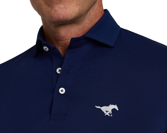 Southern Methodist University Macdonald Shirt: Navy