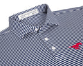 Southern Methodist University Maxwell Shirt: Navy & White