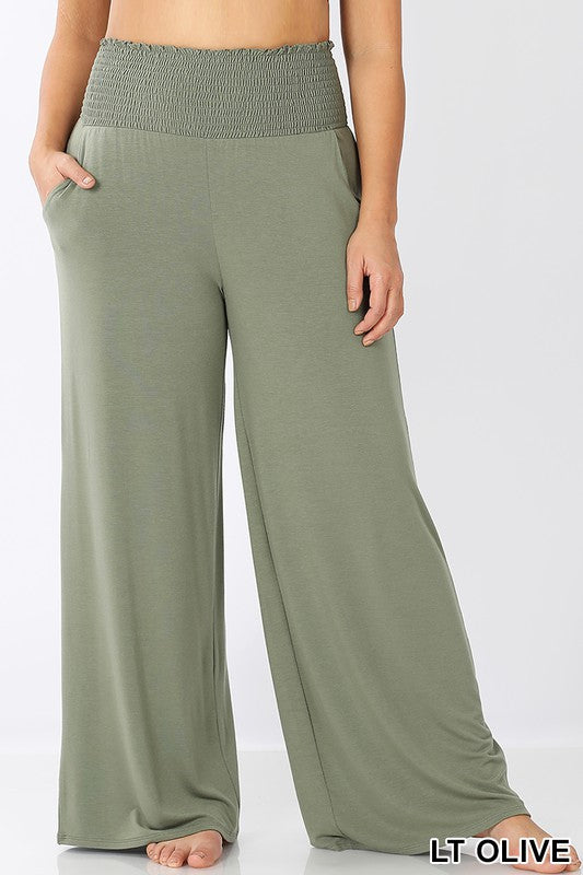 Stretch Waist Pants