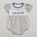 Striped Duck Embroidered Bubble