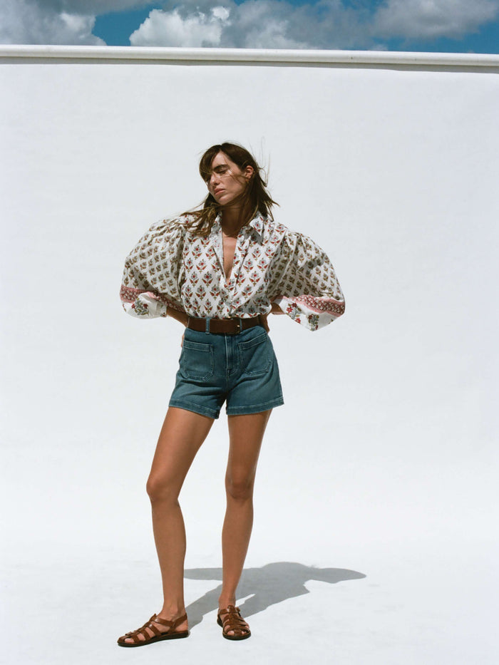 | Suki Blouse - Antique Bouquet | Faherty Brand