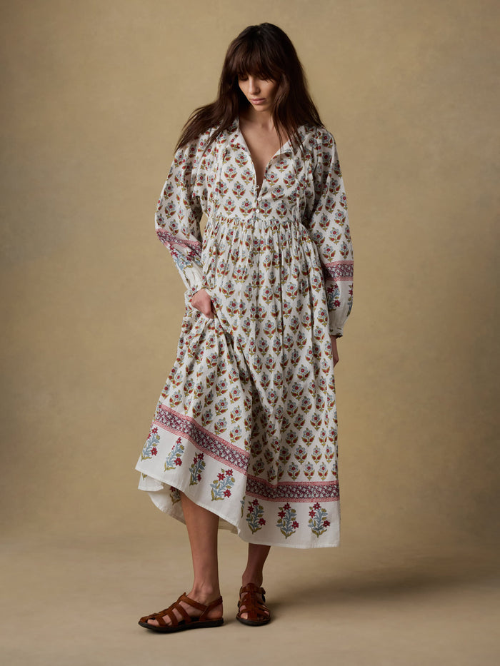 | Suki Dress - Antique Bouquet | Faherty Brand