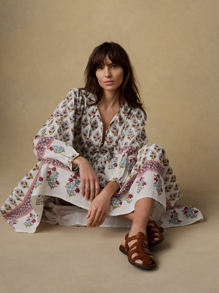 | Suki Dress - Antique Bouquet | Faherty Brand