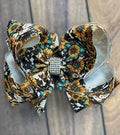 Sunflower w/turquoise Bow