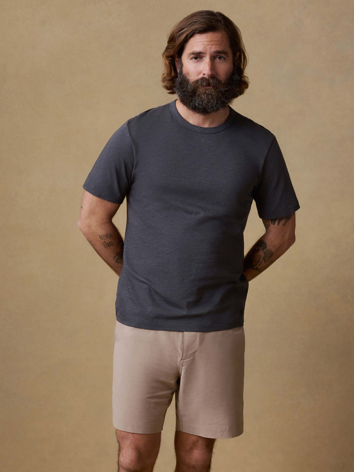 | Sunwashed Regenerative Tee - Graphite | Faherty Brand