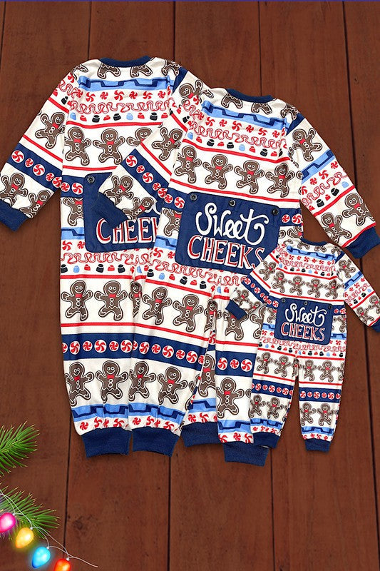 Sweet cheeks Gingerbread Pjs