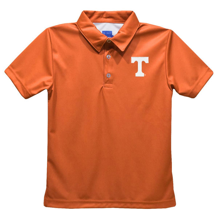 Tennessee Vols Embroidered Orange Short Sleeve Polo Shirt