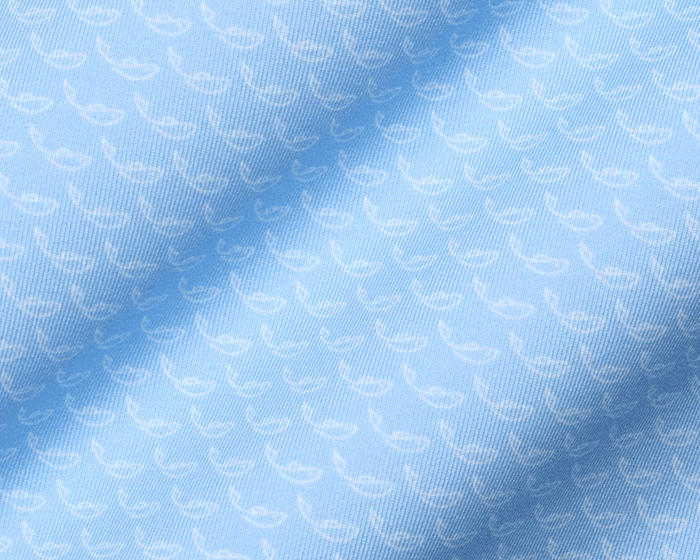 The Bassett Shirt: Vista Blue