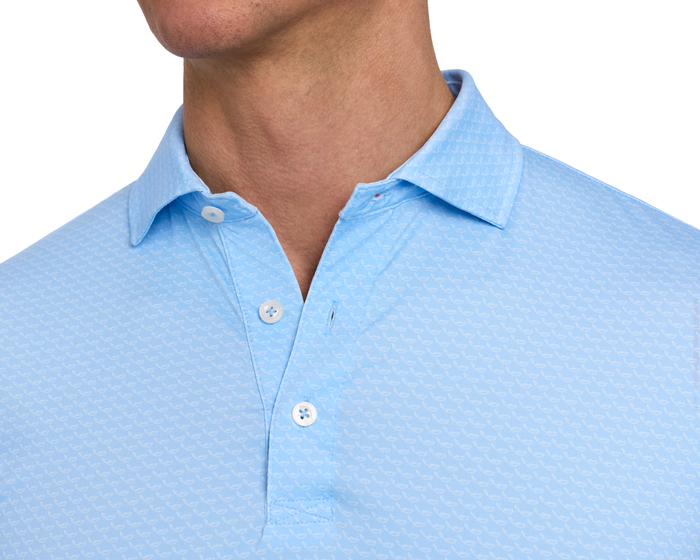 The Bassett Shirt: Vista Blue
