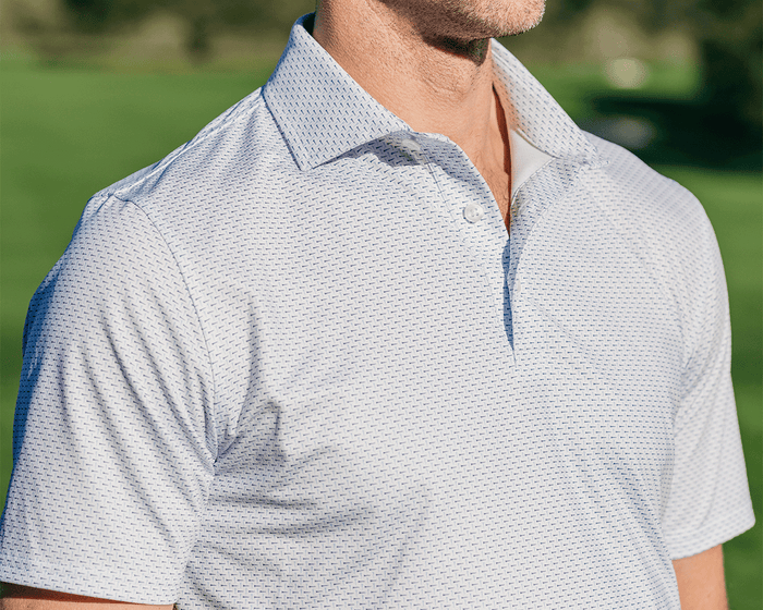 The Cromwell Shirt: Cascade Green & Pacific Blue
