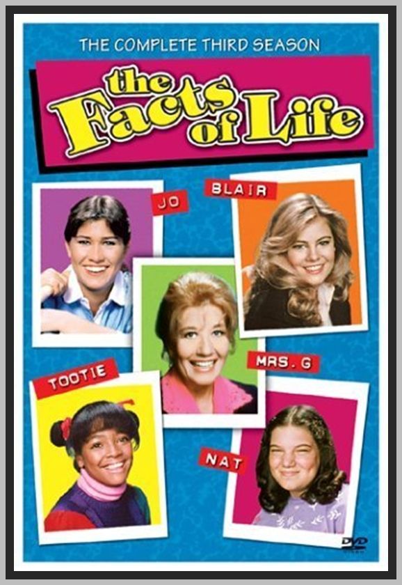 THE FACTS OF LIFE - COLORIZED - 1979 - KIM FIELDS - RARE DVD