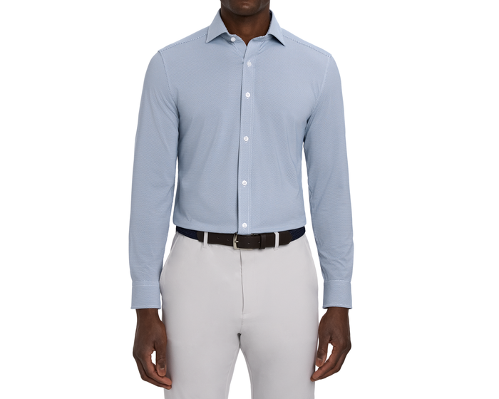The Goodrich Shirt: Pacific Blue