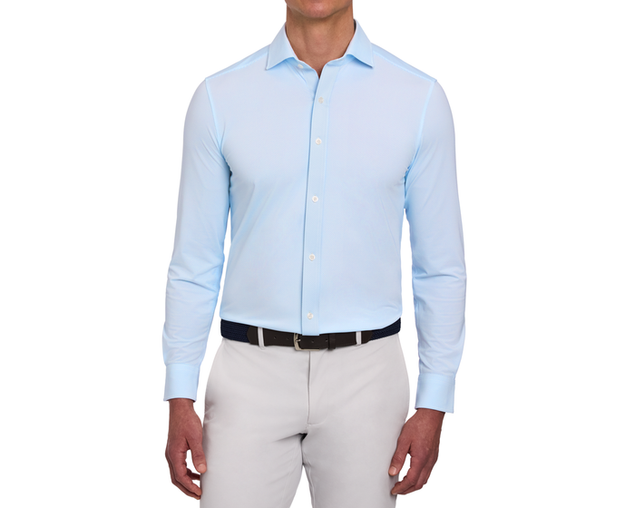 The Goodrich Shirt: Vista Blue