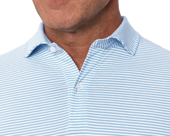 The Herron Shirt: Vista Blue & White