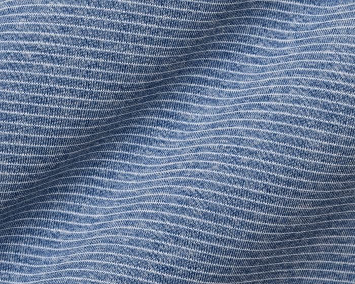 The Holland Shirt: Heathered Pacific Blue