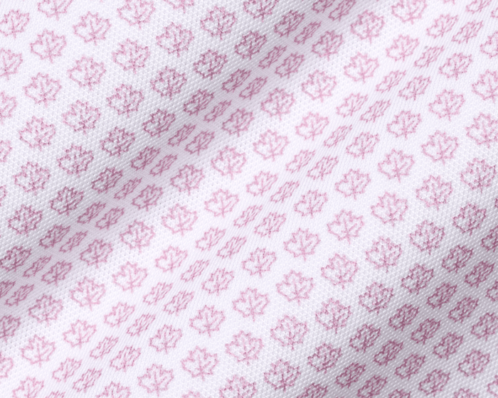 The Lafayette Shirt: White & Faded Mauve