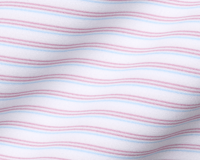 The Latham Shirt: Faded Mauve & Vista Blue