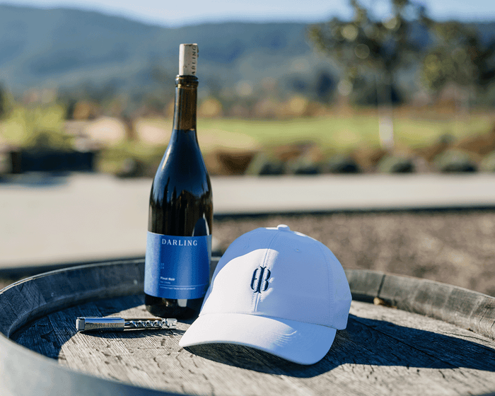 The Lightweight Cotton Hat: White with HB Icon