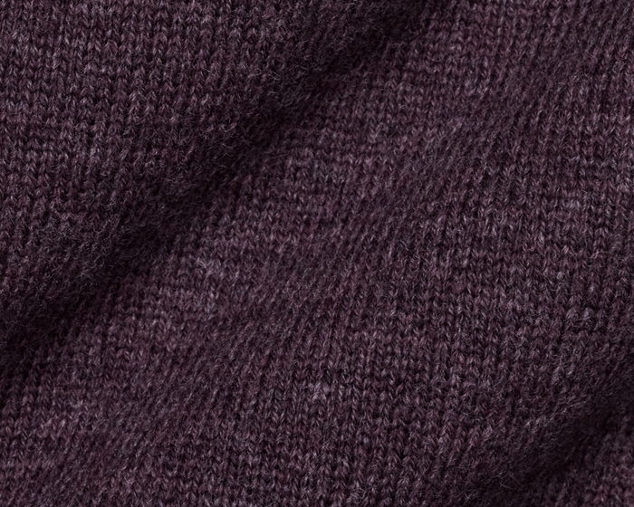 The Logan Hoodie Sweater: Heathered Vineyard