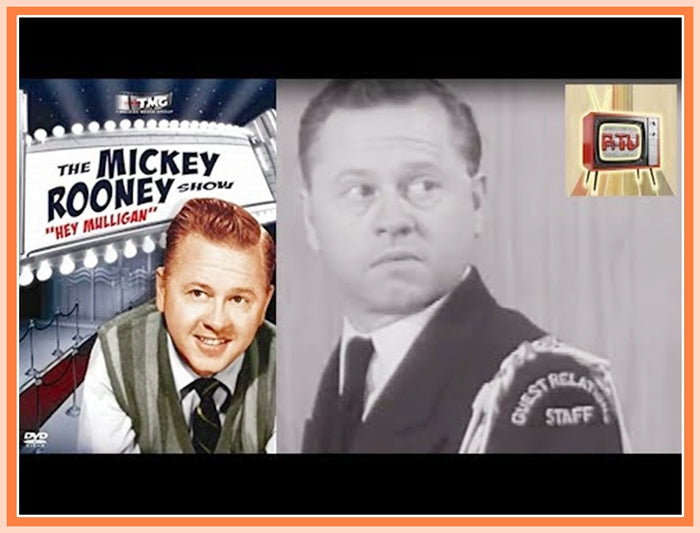 THE MICKEY ROONEY SHOW - EPISODE 12 - RARE - 1 DVD