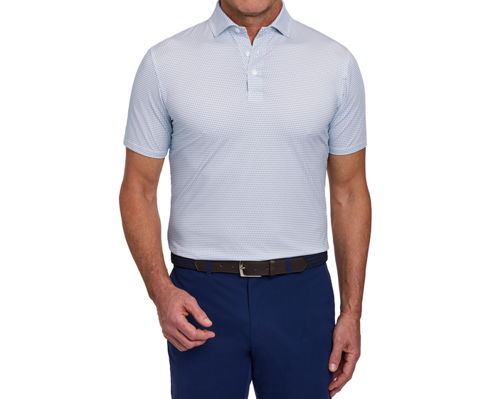 The Norman Shirt: Dune & Pacific Blue
