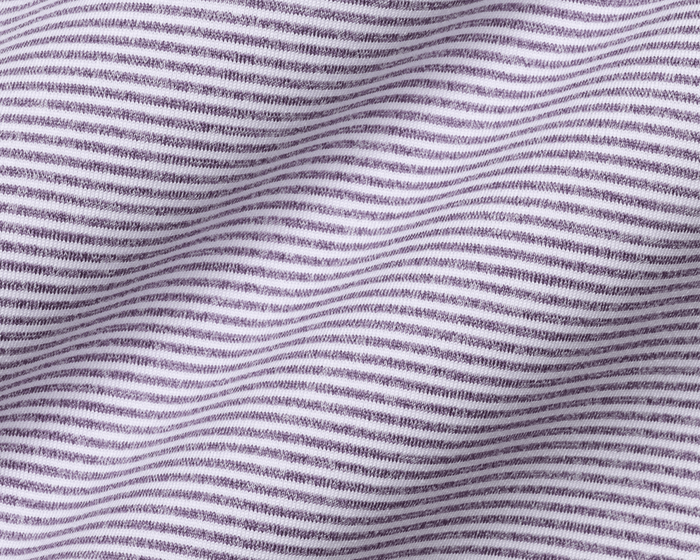 The Perkins Shirt: Heathered Sonoma & White