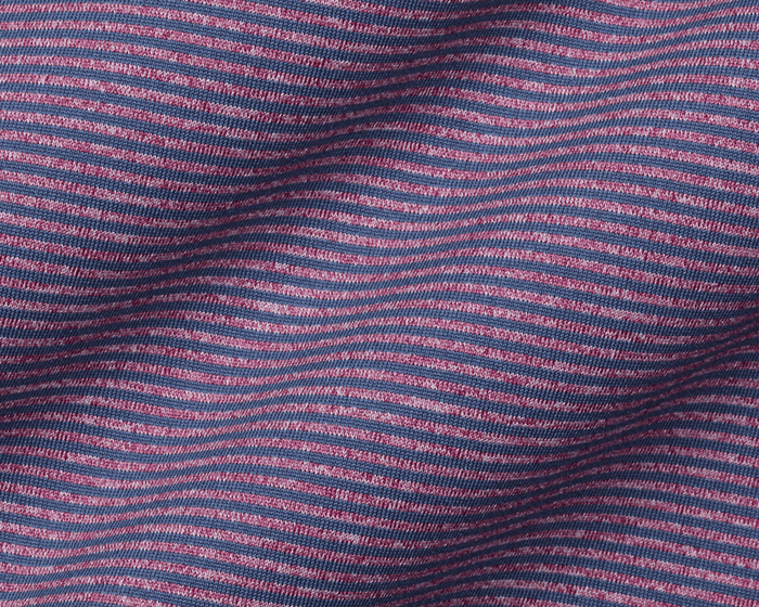 The Perkins Shirt: Pacific Blue & Heathered Napa