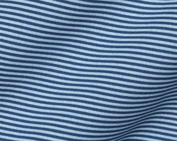 The Perkins Shirt: Pacific Blue & Heathered Vista Blue