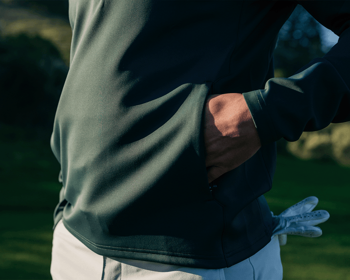 The Rodgers Quarter-Zip: Cypress