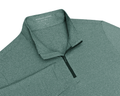 The Royce Quarter-Zip: Heathered California Spruce