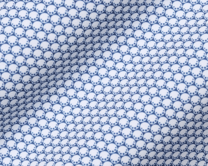 The Rutherford Shirt: Pacific Blue