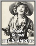 THE STAMPEDE - 1921 - FRANCIS FORD - SILENT - RARE DVD