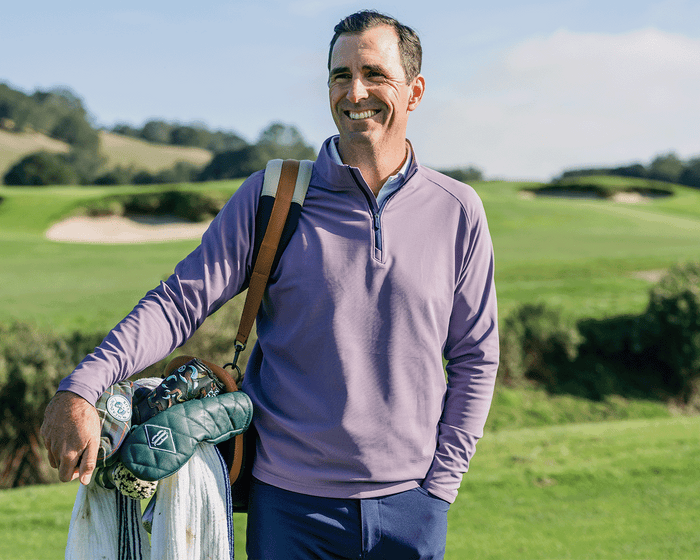 The Stuart Quarter-Zip: Sonoma