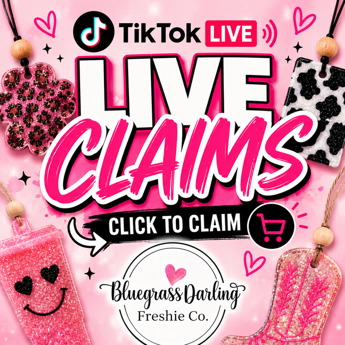 TikTok LIVE Blank Freshie Claim