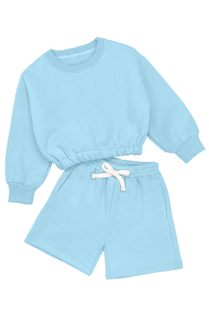 TKSS-22-3001T Toddler's 2 pc Short Jog Set