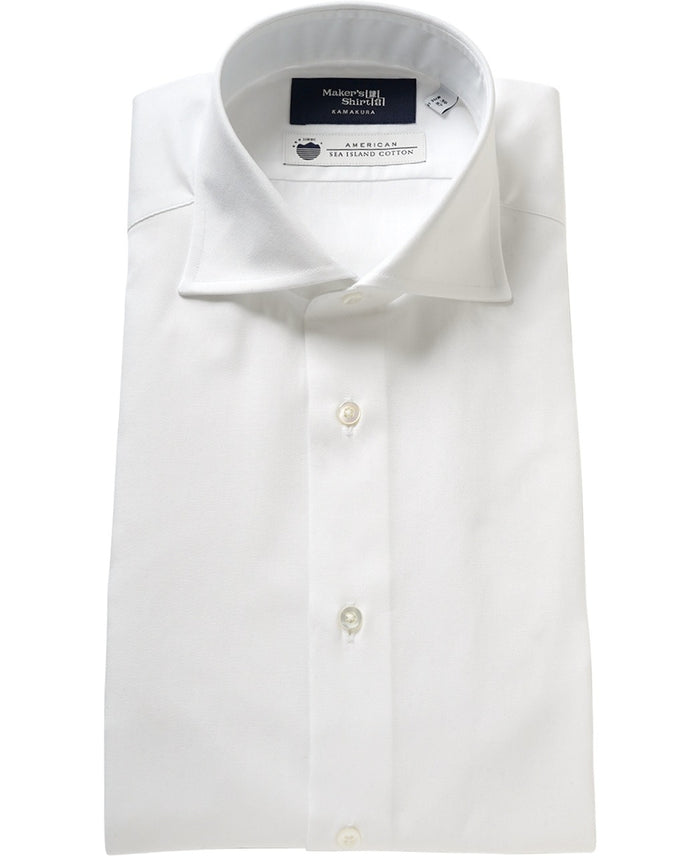 TOKYO SLIM FIT -  Italian Spread Sea Island Cotton Twill