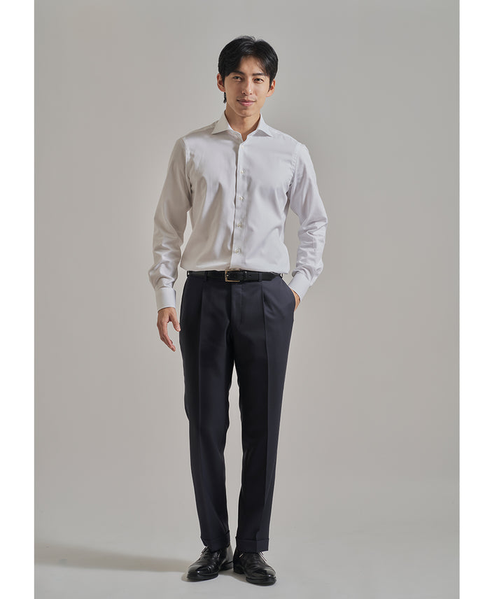 TOKYO SLIM FIT -  Italian Spread Sea Island Cotton Twill