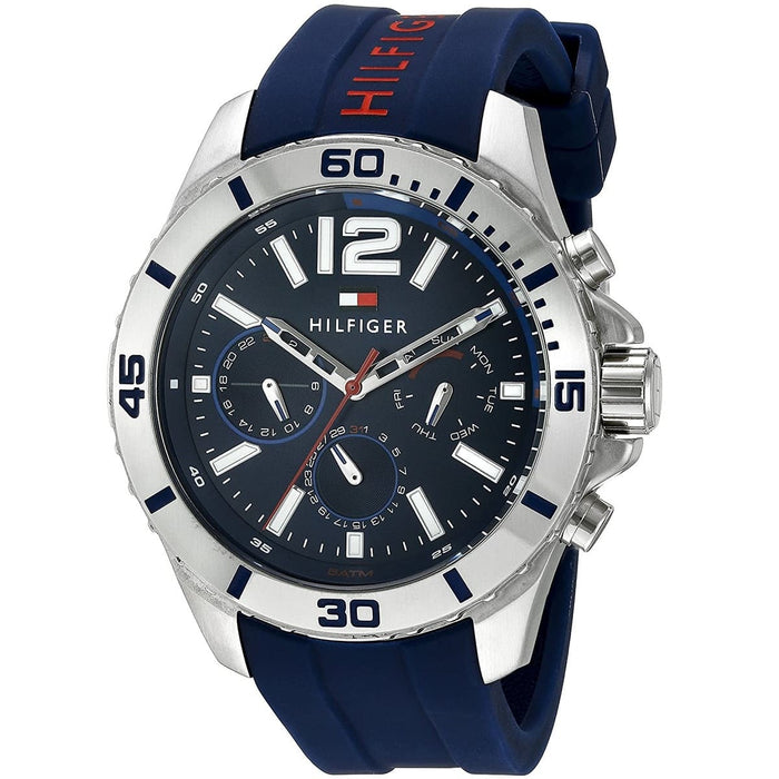 Tommy Hilfiger 1791142 Luke Men's Blue Silicone Watch