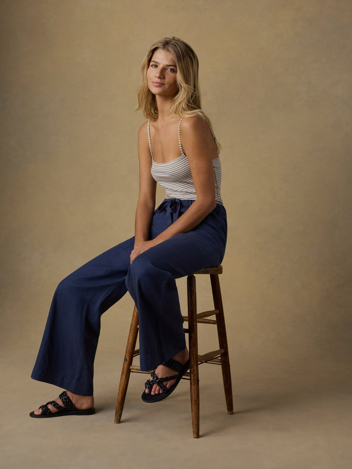 | Topanga Drape Pant - Spellbound | Faherty Brand
